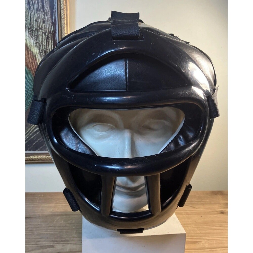 Kwon Martial Arts Full Face Head Gear Protection Removable Plastic Cage Size L